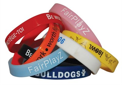 Printed Silicone Wristband