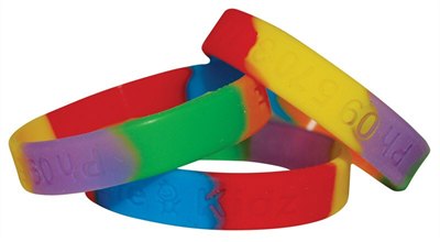 Sectional Silicone Wristband