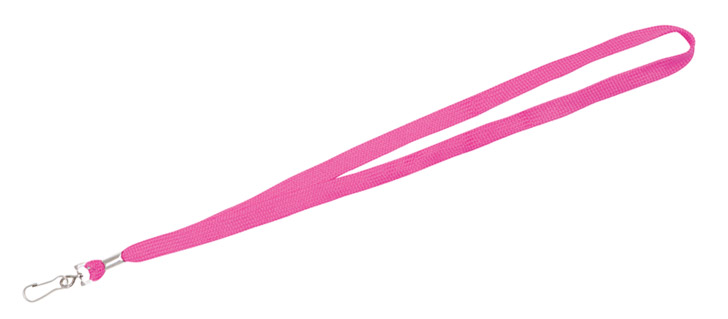 ROLSELEY Pink Daisy Lanyard With Safety Breakaway And Matching Cardholder – Polyester